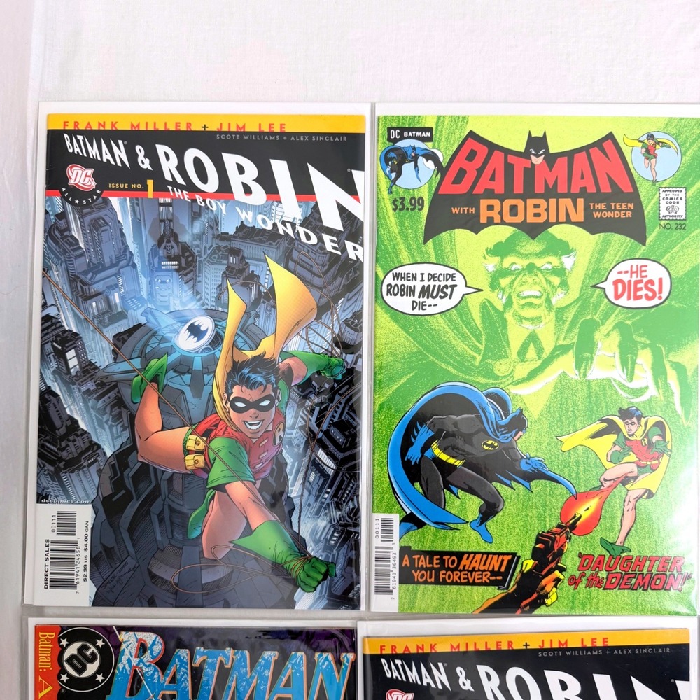 Batman & Robin Comic Book Lot Tim Drake Lonely Place Dying 9ct - Picture 2 of 7